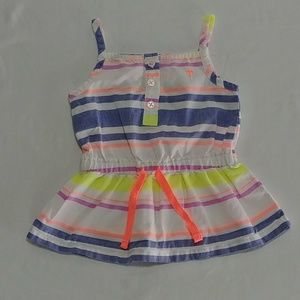 Carter's Multicolor Sleeveless Sundress Girls 9m
